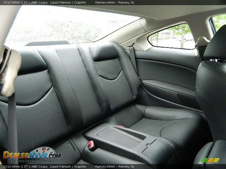 2010 Infiniti G 37 x AWD Coupe Liquid Platinum / Graphite Photo #13
