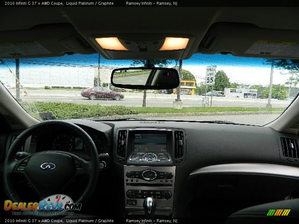 2010 Infiniti G 37 x AWD Coupe Liquid Platinum / Graphite Photo #14