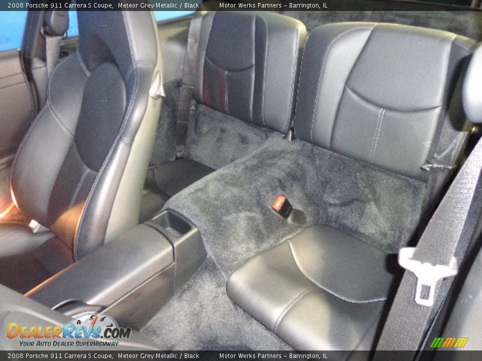 Rear Seat of 2008 Porsche 911 Carrera S Coupe Photo #29