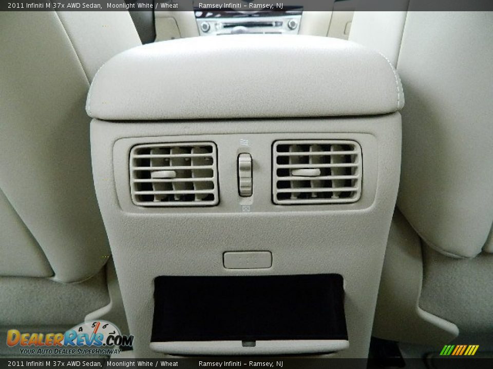 2011 Infiniti M 37x AWD Sedan Moonlight White / Wheat Photo #12