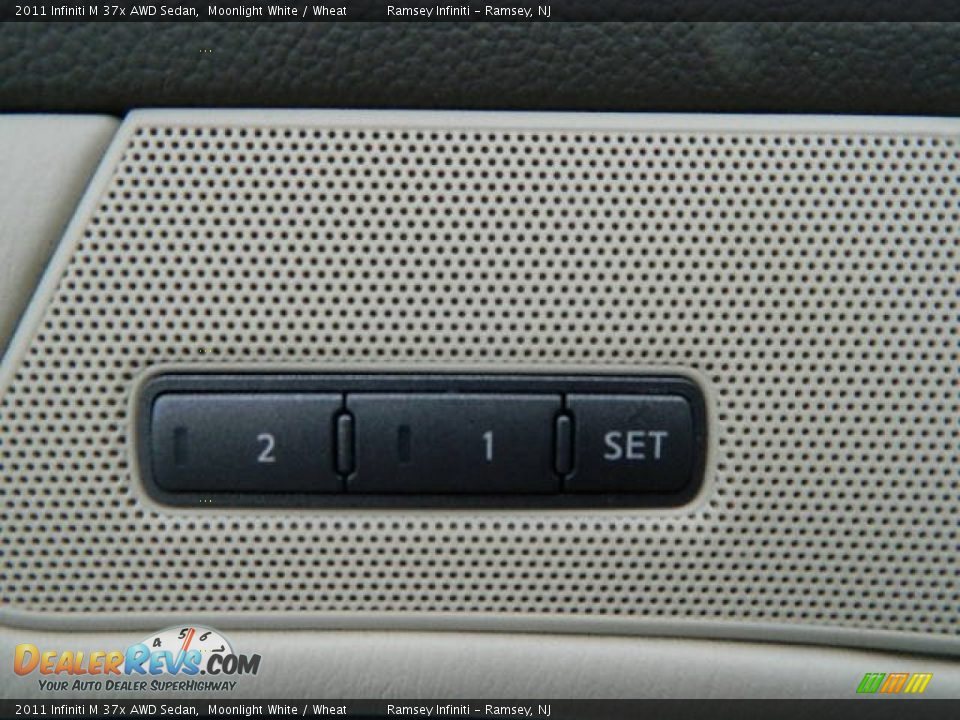 2011 Infiniti M 37x AWD Sedan Moonlight White / Wheat Photo #20