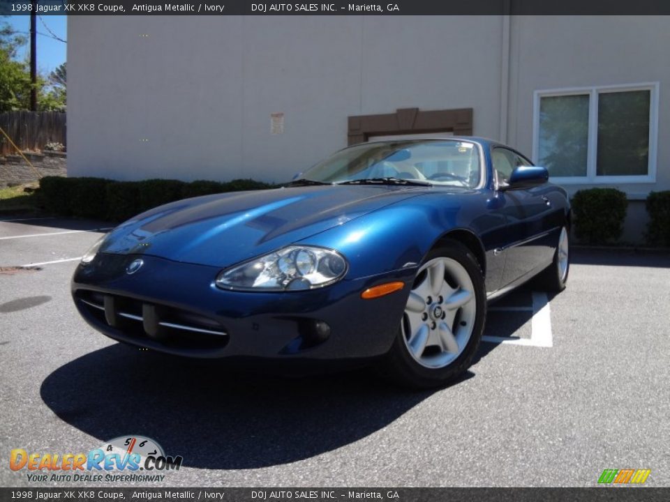 1998 Jaguar XK XK8 Coupe Antigua Metallic / Ivory Photo #1