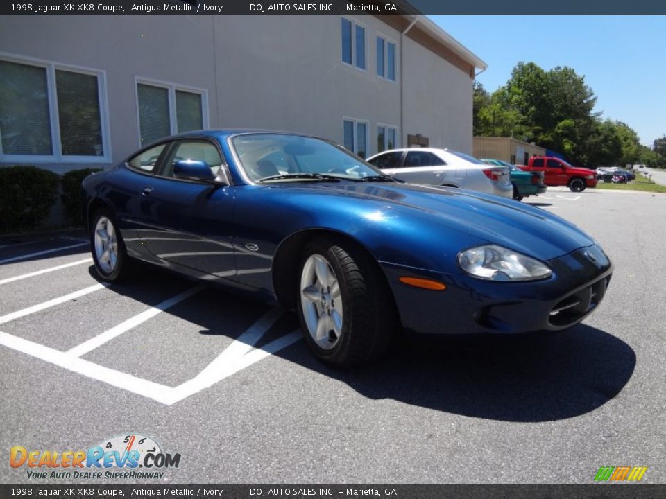 1998 Jaguar XK XK8 Coupe Antigua Metallic / Ivory Photo #3