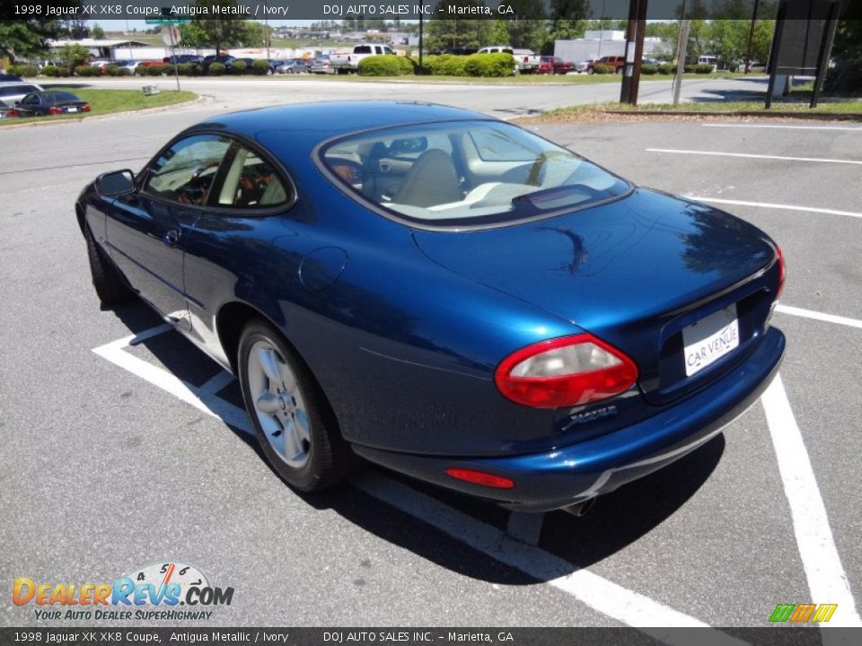 1998 Jaguar XK XK8 Coupe Antigua Metallic / Ivory Photo #5