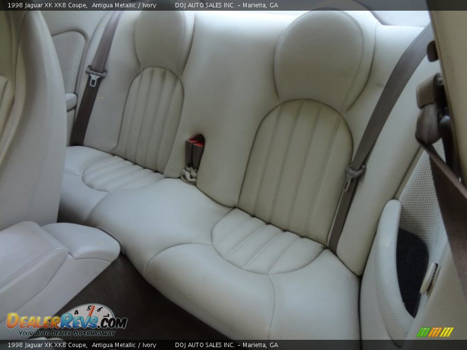1998 Jaguar XK XK8 Coupe Antigua Metallic / Ivory Photo #10