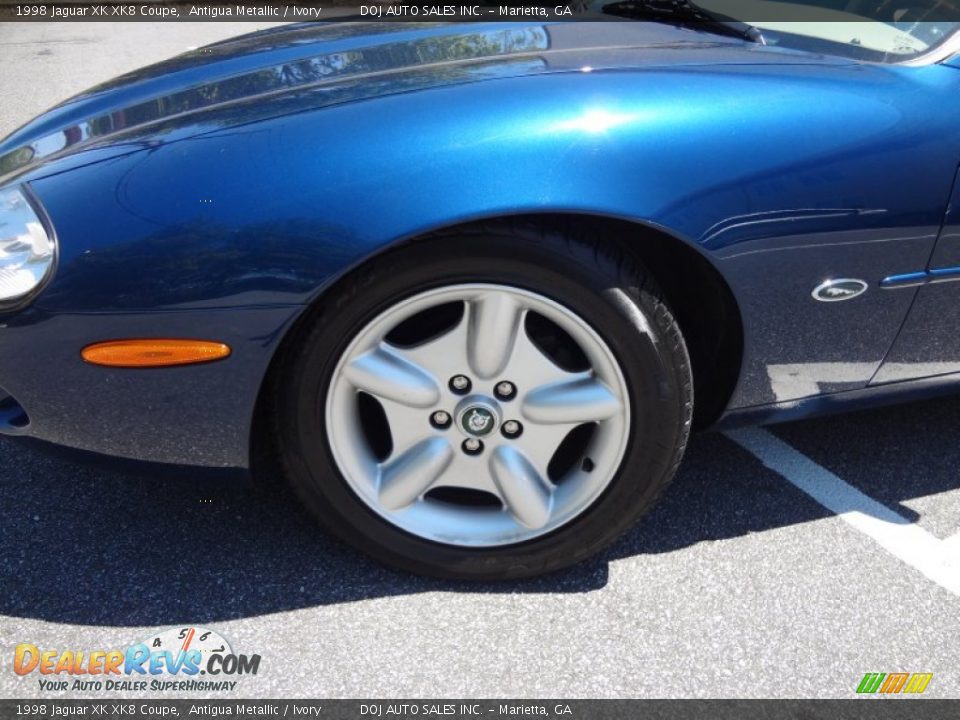 1998 Jaguar XK XK8 Coupe Antigua Metallic / Ivory Photo #11