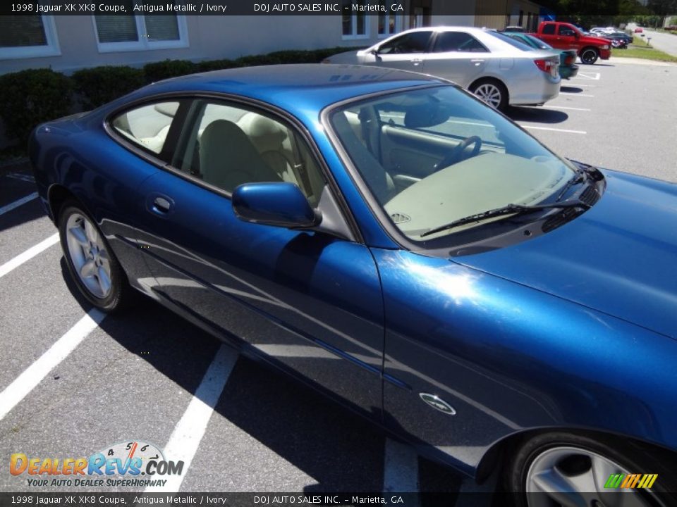 1998 Jaguar XK XK8 Coupe Antigua Metallic / Ivory Photo #15