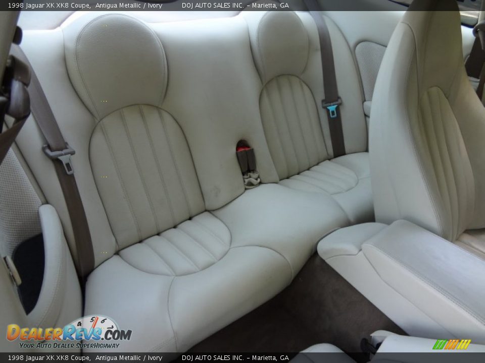 1998 Jaguar XK XK8 Coupe Antigua Metallic / Ivory Photo #19