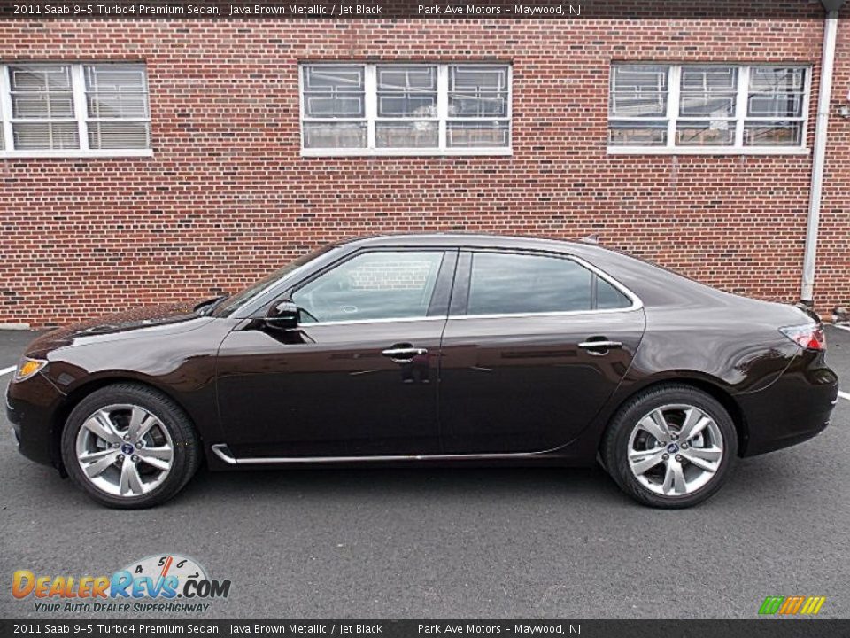 Java Brown Metallic 2011 Saab 9-5 Turbo4 Premium Sedan Photo #2