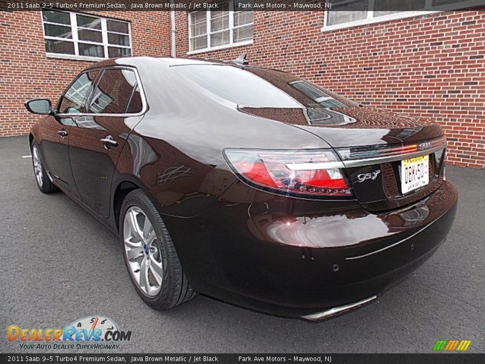 2011 Saab 9-5 Turbo4 Premium Sedan Java Brown Metallic / Jet Black Photo #3