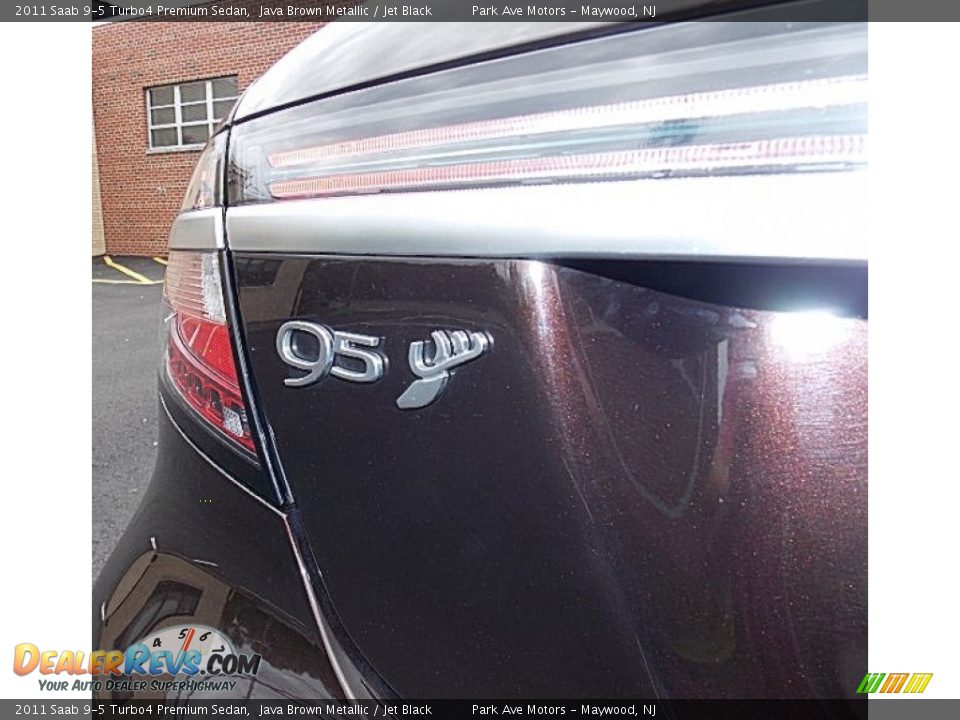 2011 Saab 9-5 Turbo4 Premium Sedan Java Brown Metallic / Jet Black Photo #5