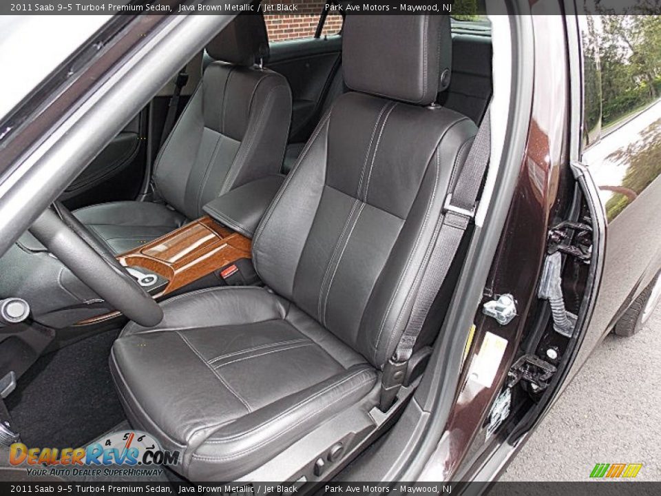 Front Seat of 2011 Saab 9-5 Turbo4 Premium Sedan Photo #11
