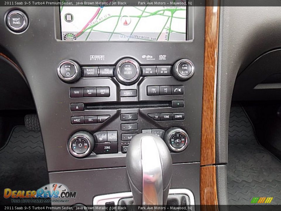 2011 Saab 9-5 Turbo4 Premium Sedan Java Brown Metallic / Jet Black Photo #19