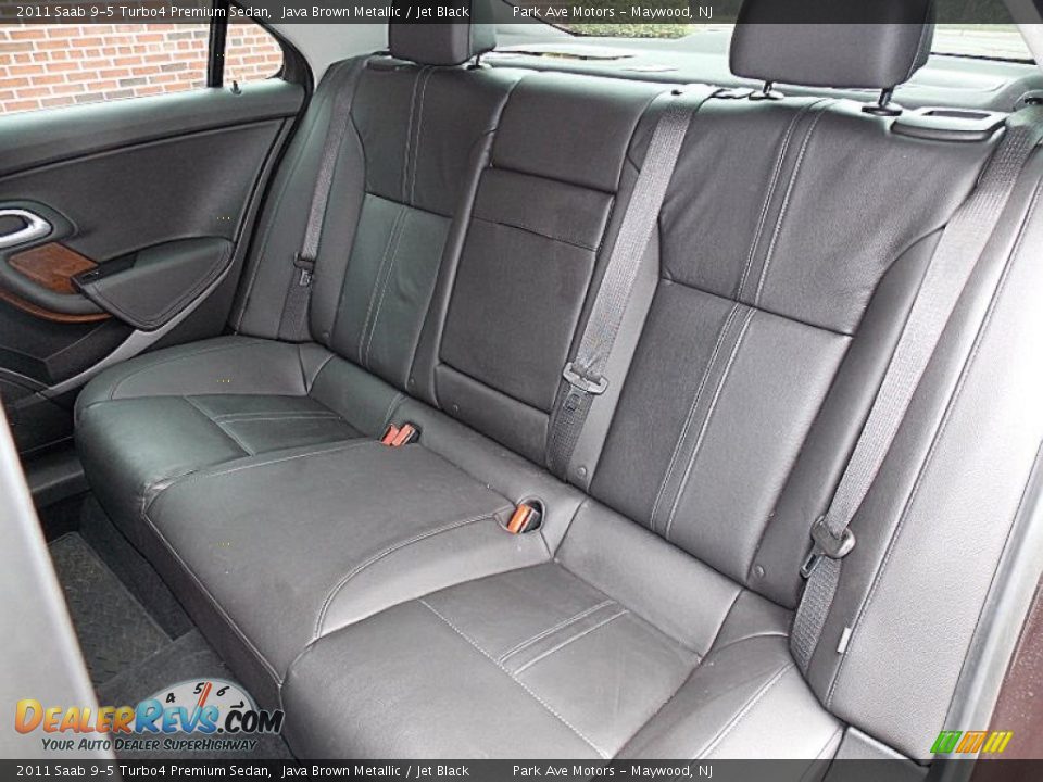 Rear Seat of 2011 Saab 9-5 Turbo4 Premium Sedan Photo #22