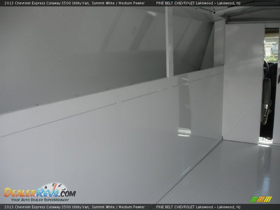 2013 Chevrolet Express Cutaway 3500 Utility Van Summit White / Medium Pewter Photo #11