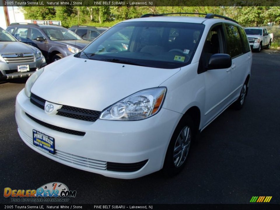 2005 Toyota Sienna LE Natural White / Stone Photo #1
