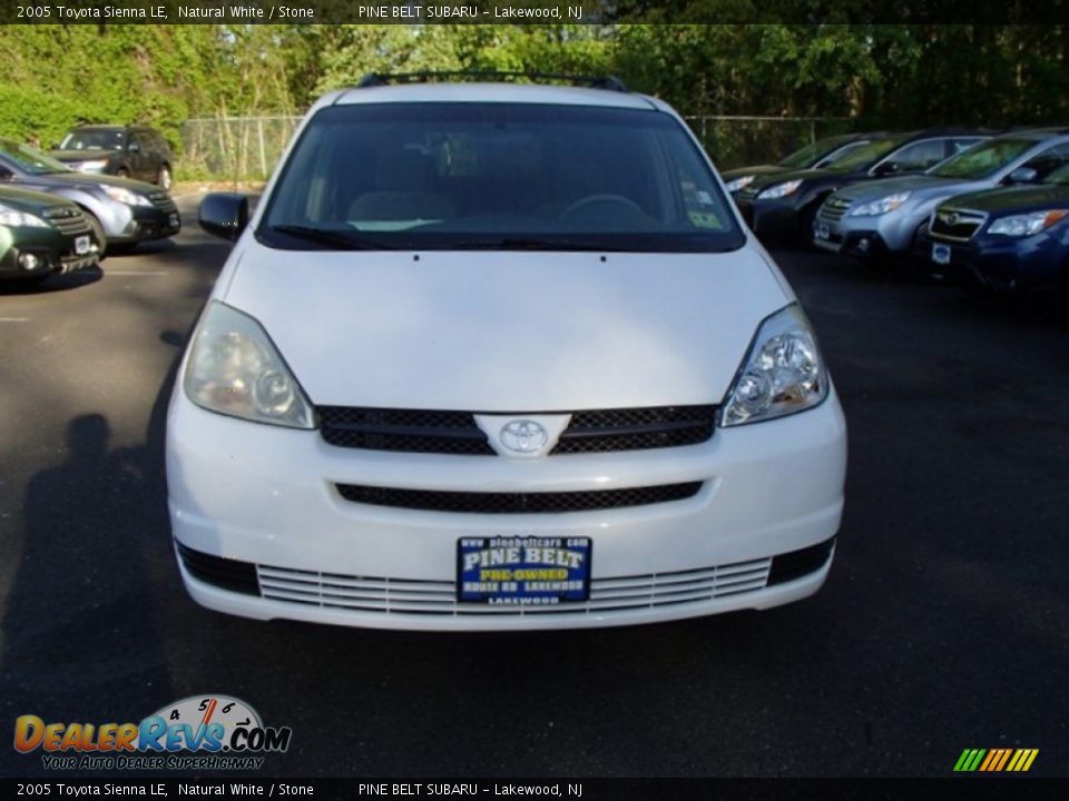 2005 Toyota Sienna LE Natural White / Stone Photo #2