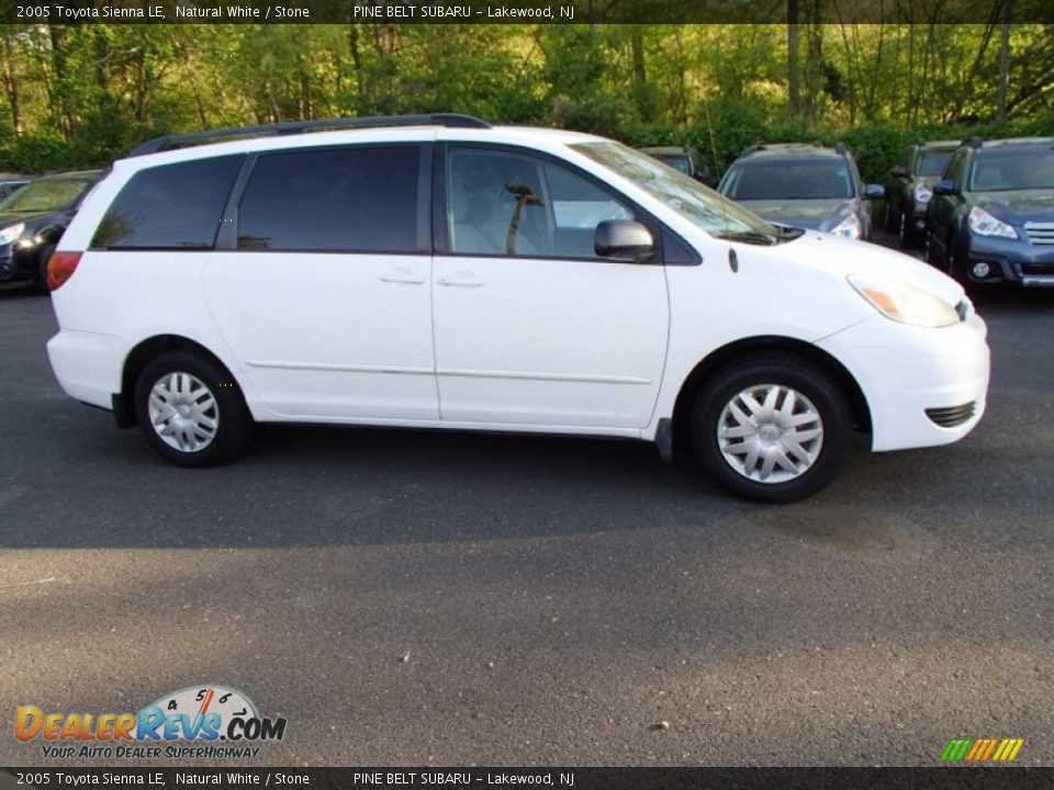 2005 Toyota Sienna LE Natural White / Stone Photo #7