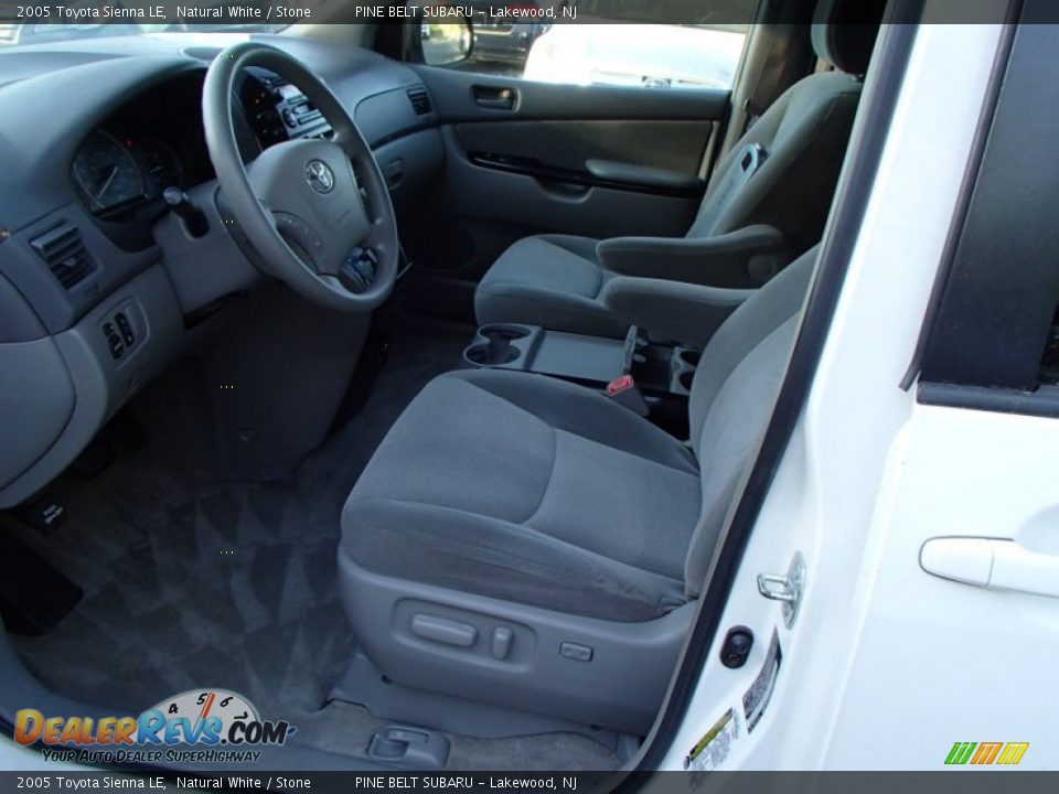 2005 Toyota Sienna LE Natural White / Stone Photo #9