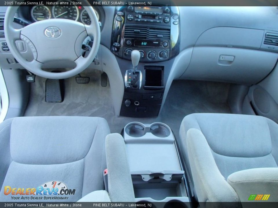 2005 Toyota Sienna LE Natural White / Stone Photo #11