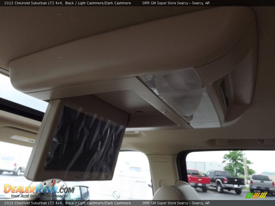 2013 Chevrolet Suburban LTZ 4x4 Black / Light Cashmere/Dark Cashmere Photo #20