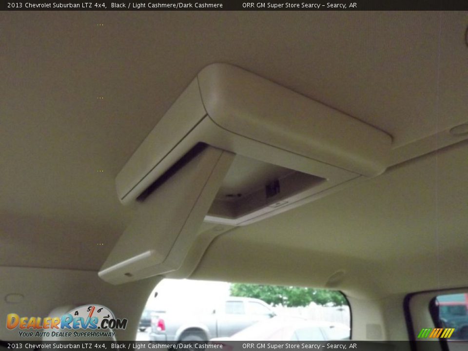 2013 Chevrolet Suburban LTZ 4x4 Black / Light Cashmere/Dark Cashmere Photo #21