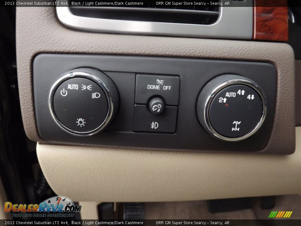 2013 Chevrolet Suburban LTZ 4x4 Black / Light Cashmere/Dark Cashmere Photo #23