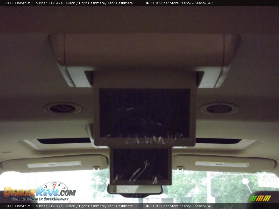 2013 Chevrolet Suburban LTZ 4x4 Black / Light Cashmere/Dark Cashmere Photo #26
