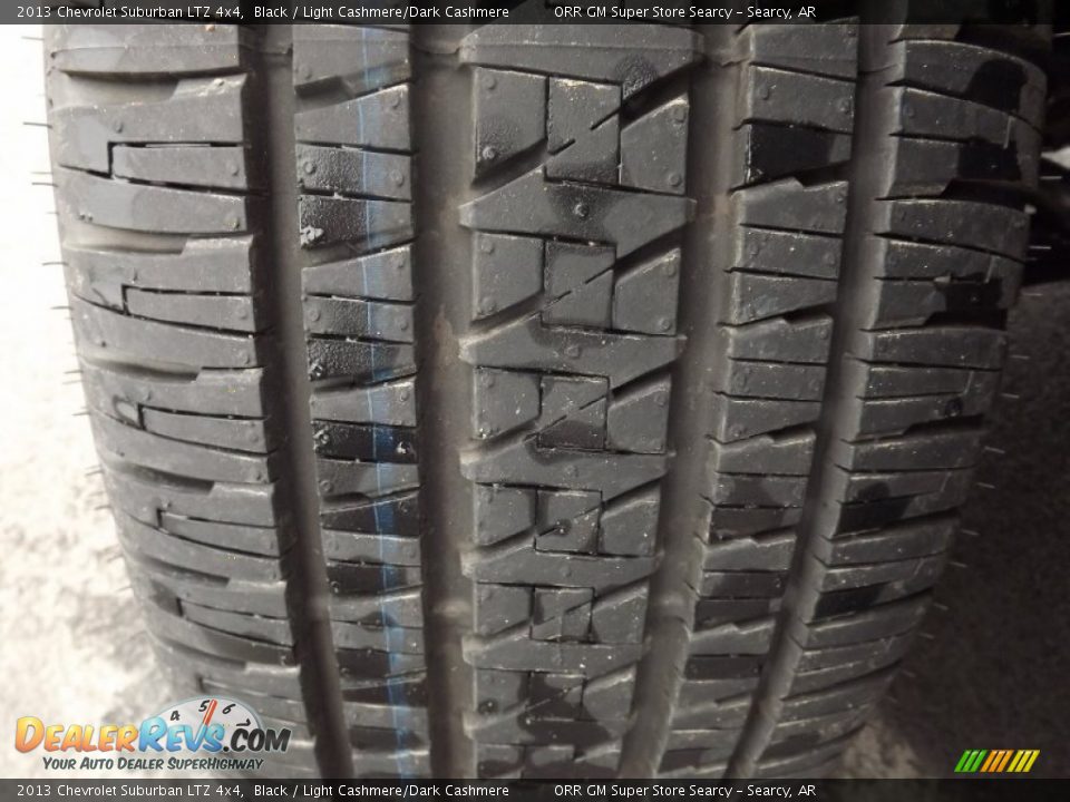 2013 Chevrolet Suburban LTZ 4x4 Black / Light Cashmere/Dark Cashmere Photo #28