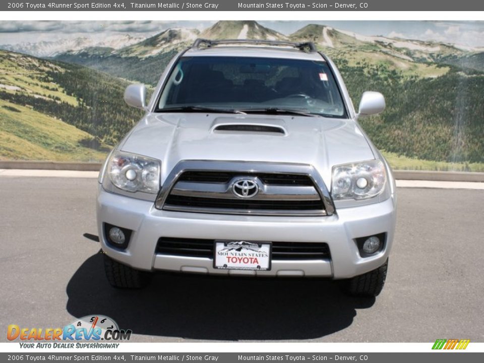 2006 Toyota 4Runner Sport Edition 4x4 Titanium Metallic / Stone Gray Photo #7