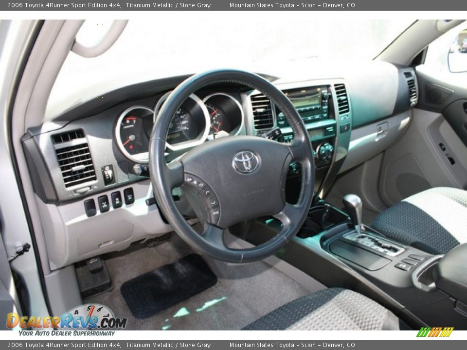 2006 Toyota 4Runner Sport Edition 4x4 Titanium Metallic / Stone Gray Photo #9