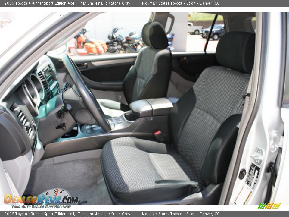 2006 Toyota 4Runner Sport Edition 4x4 Titanium Metallic / Stone Gray Photo #11