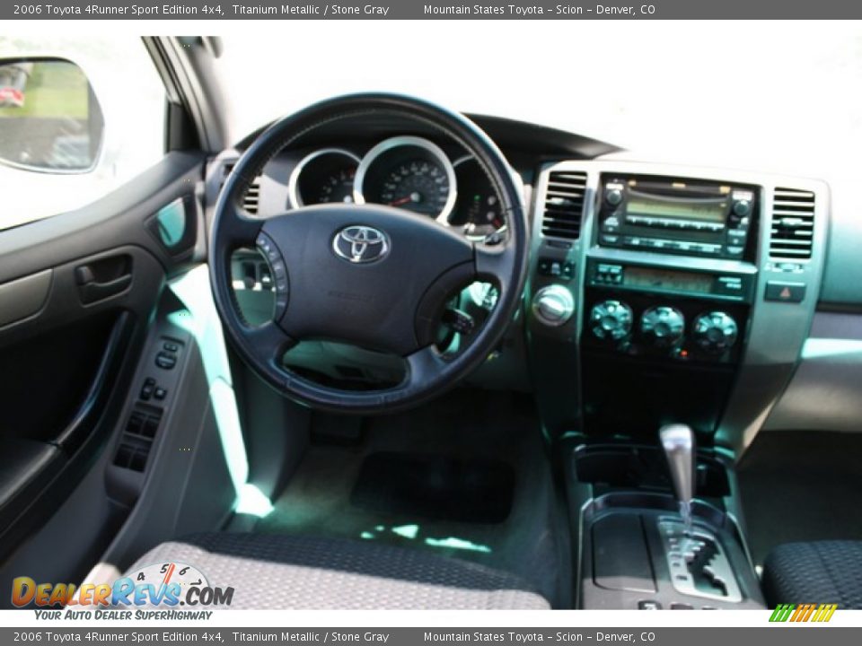 2006 Toyota 4Runner Sport Edition 4x4 Titanium Metallic / Stone Gray Photo #12