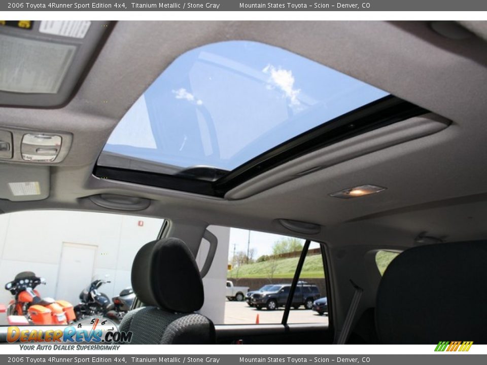 2006 Toyota 4Runner Sport Edition 4x4 Titanium Metallic / Stone Gray Photo #13