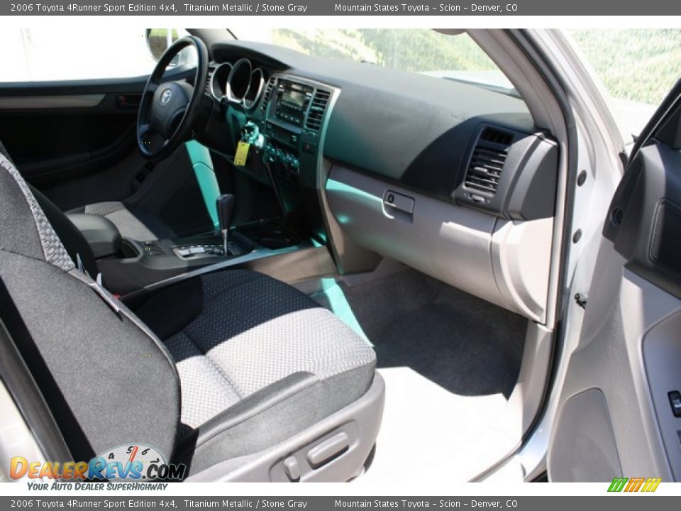 2006 Toyota 4Runner Sport Edition 4x4 Titanium Metallic / Stone Gray Photo #15