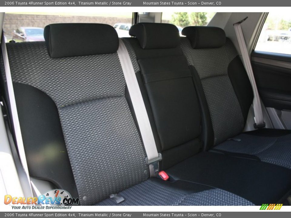 2006 Toyota 4Runner Sport Edition 4x4 Titanium Metallic / Stone Gray Photo #19