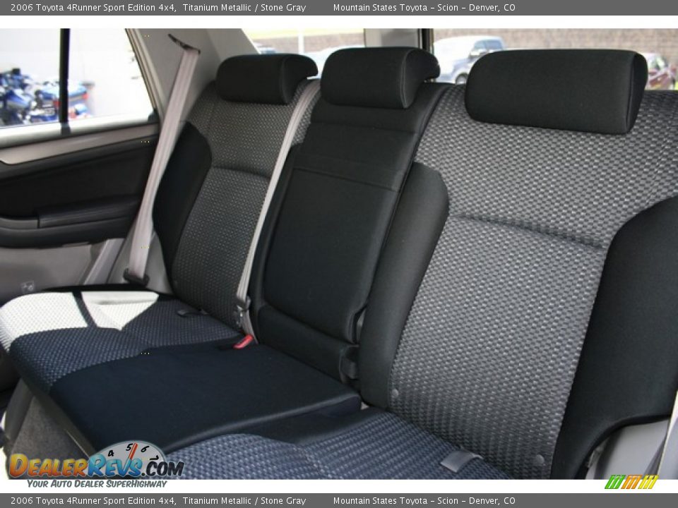 2006 Toyota 4Runner Sport Edition 4x4 Titanium Metallic / Stone Gray Photo #20