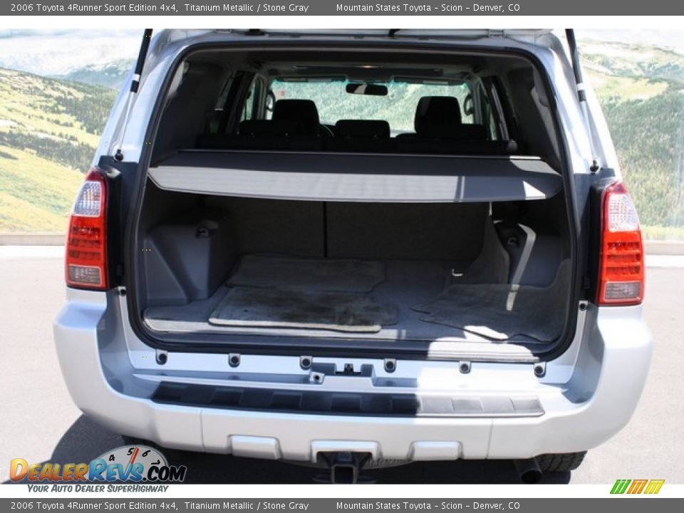 2006 Toyota 4Runner Sport Edition 4x4 Titanium Metallic / Stone Gray Photo #23