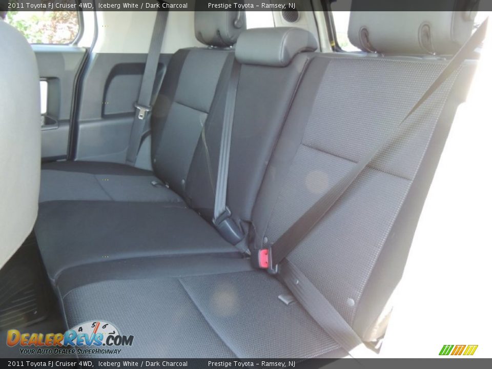 2011 Toyota FJ Cruiser 4WD Iceberg White / Dark Charcoal Photo #13