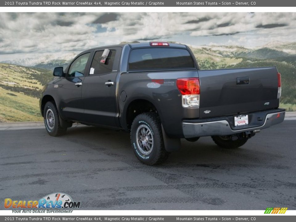 2013 Toyota Tundra TRD Rock Warrior CrewMax 4x4 Magnetic Gray Metallic / Graphite Photo #2