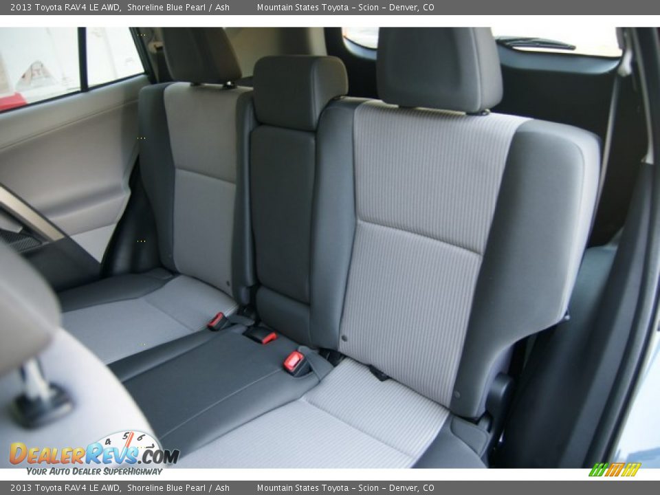 2013 Toyota RAV4 LE AWD Shoreline Blue Pearl / Ash Photo #7