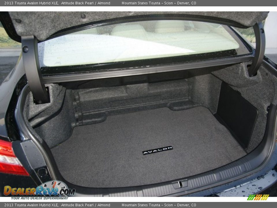 2013 Toyota Avalon Hybrid XLE Attitude Black Pearl / Almond Photo #8