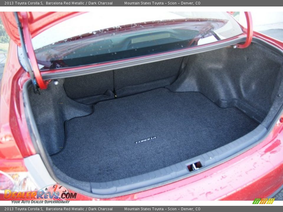 2013 Toyota Corolla S Barcelona Red Metallic / Dark Charcoal Photo #8