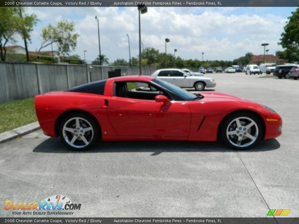 2008 Chevrolet Corvette Coupe Victory Red / Ebony Photo #2