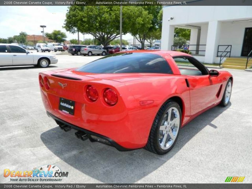 2008 Chevrolet Corvette Coupe Victory Red / Ebony Photo #3