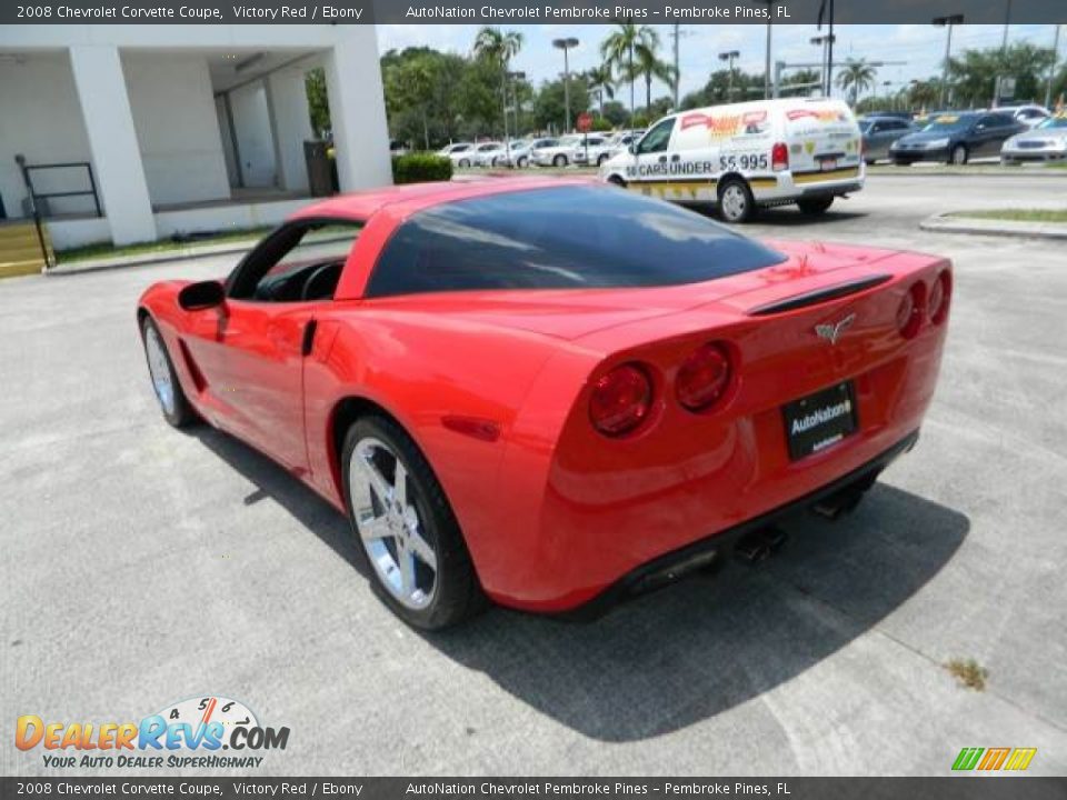 2008 Chevrolet Corvette Coupe Victory Red / Ebony Photo #5