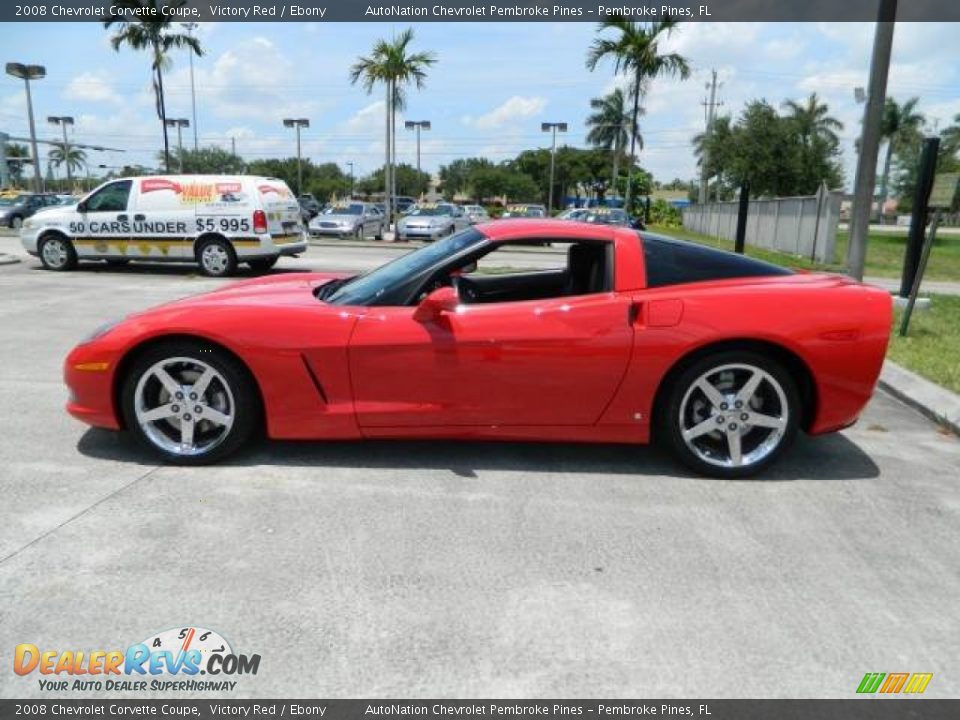 Victory Red 2008 Chevrolet Corvette Coupe Photo #6