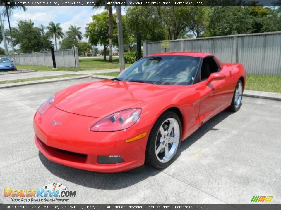 2008 Chevrolet Corvette Coupe Victory Red / Ebony Photo #7