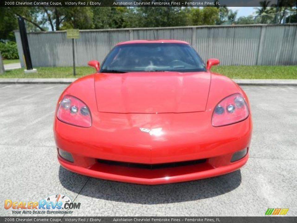 2008 Chevrolet Corvette Coupe Victory Red / Ebony Photo #8