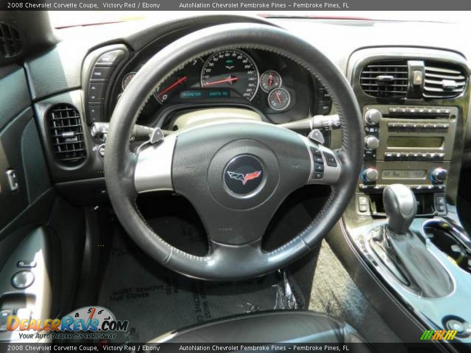 2008 Chevrolet Corvette Coupe Steering Wheel Photo #9